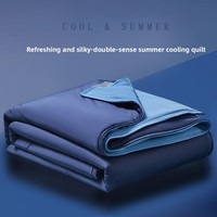 Couette d'été Asia Pro A-Class à pois, en tissu brocart double face en polyester, qualité hôtelière, lavable en machine, luxe