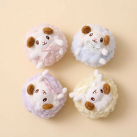 En gros, Adorables Peluches Mouton, Pendentifs, Poupées de Mariage, Peluches Agneaux Douces Personnalisées, Porte-clés Animaux en Peluche pour Cadeau Promotionnel