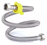 Meilleures ventes sur Alibaba : Tuyau flexible en acier inoxydable tressé haute pression pour eau chaude (type Bunnings)