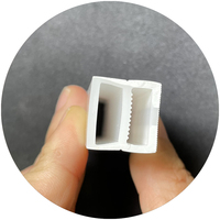 Profilé en silicone pour bande LED linéaire 16x16mm pour PCB de 8m, largeur 10mm, 12mm, remplace le profilé en aluminium