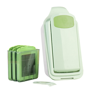 Strumento da cucina manuale multifunzione in plastica pressa a mano frutta verdura per affettare la nuova taglierina per cipolle - Product Image 5