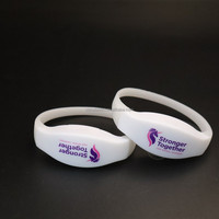 Bracelets en silicone réutilisables avec lumières LED multicolores, idéaux pour les concerts, les festivals et les activités nocturnes