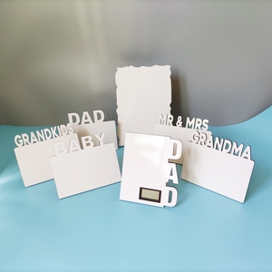 Thăng hoa khung ảnh besties handmade bằng gỗ hình ảnh Bảng điều chỉnh MDF khung ảnh cho Báo Chí nhiệt thăng hoa UV in ấn - Product Image 4