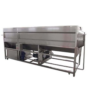 KLS Machine de nettoyage multifonctionnelle pour fruits et légumes-Nouveau modèle rotatif en spirale à <span class=keywords><strong>tambour</strong></span> Lavage efficace des carottes et des racines de pommes de terre - Product Image 6