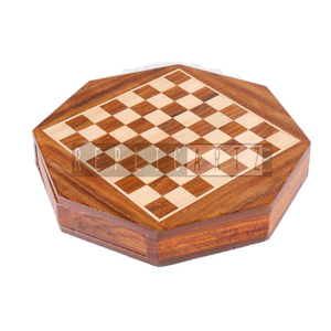 Tablero de ajedrez hecho a mano Interior para almacenamiento, juegos de ajedrez de viaje - Product Image 1