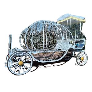 Cendrillon de rêve Corbillard électrique sans cheval Chariot Holy Funeral Builder Remorque Corbillard Transport spécial - Product Image 5