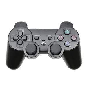 PS3 için kablosuz PS3 denetleyici 2.4G BT Gamepad Joystick/PC USB arayüzü plastik oyun denetleyicisi