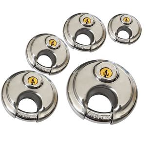 Deber impermeable antirrobo 70mm 201/304 Acero inoxidable 3 Llaves Mindy candado de disco de seguridad - Product Image 1