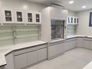 Epoxyhars Laboratoriumbank 98 Procent Zwavelzuur Proof Custom Veiligheid Douche Laboratoriummeubilair - Product Image 4