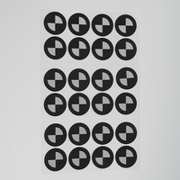 Cibles grand format symétriques en quadrant, 20 mm DI, 30 mm DE, pour la calibration de scanner 3D, la photogrammétrie et la métrologie de précision