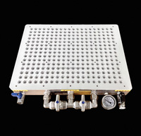 Plateforme d'aspiration industrielle non scellée pour centre d'usinage CNC, à forte adsorption poreuse, pour machine de fraisage