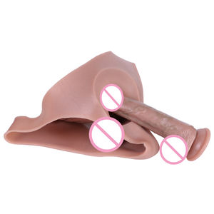 Gode souple culotte sangle réaliste creux gode pour hommes Gay adulte jeu jouets sexuels pour lesbienne <span class=keywords><strong>Cosplay</strong></span> pénis pantalon Masturbation - Product Image 5