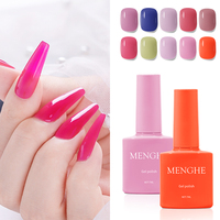 Vernis à ongles en gel uv OEM/ODM, 70 couleurs, 7ml, un flacon, une couleur, kits de gel à ongles
