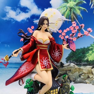 Figurine d'action d'anime One Piece de <span class=keywords><strong>grande</strong></span> <span class=keywords><strong>taille</strong></span> de 35 cm, de haute qualité, Boa Hancock en <span class=keywords><strong>kimono</strong></span>, statue d'anime, vente en gros de figurines One Piece - Product Image 5
