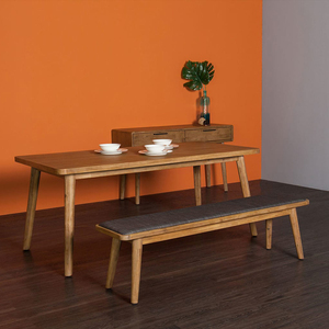 Comfortable Dining Room Upholstered Dining <strong>Wooden</strong> <strong>Bench</strong> - Product Image 5