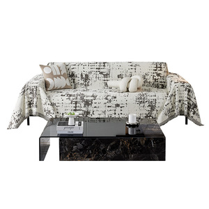 <b>Sofa</b> <b>Cover</b> 230 x 180 Cm Geometric Pattern Reversible French Style Modular <b>Sofa</b> Slipcover - Product Image 5
