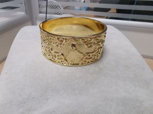 Brazalete de Color dorado Unisex, joyería de <span class=keywords><strong>tatuaje</strong></span> Hawaiano personalizada, OEM, a la moda - Product Image 4