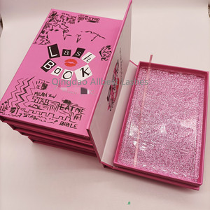 <span class=keywords><strong>Embalaje</strong></span> <span class=keywords><strong>de</strong></span> libro <span class=keywords><strong>de</strong></span> pestañas 25mm vendedor <span class=keywords><strong>de</strong></span> pestañas <span class=keywords><strong>de</strong></span> visón esponjoso caja <span class=keywords><strong>de</strong></span> pestañas <span class=keywords><strong>de</strong></span> piel logotipo personalizado Lashbooks 5 pares - Product Image 5