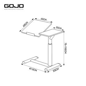 Suporte ajustável do portátil de madeira com recurso extensível Durable Computer Desk para fácil movimento e elevação - Product Image 6