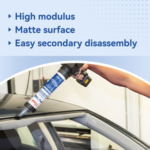 Scellant adhésif pour <span class=keywords><strong>pare</strong></span>-<span class=keywords><strong>brise</strong></span> en polyuréthane avancé PU 188, haute résistance à la liaison, colle pour vitres de voiture, noir, Productos Sika - Product Image 3