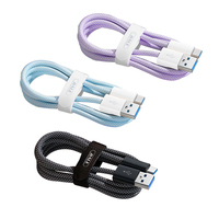 Kabel Pengisian Cepat dan Data USB 3.0 ke Type-C Berkualitas Tinggi untuk Kamera & Earphone