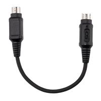 Cable de Desbloqueo de Llaves CGDI K2, Conector Macho MINI DIN 6P de Doble Cabeza, 18 cm de Longitud para Programación de Llaves