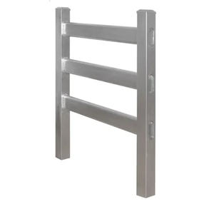 Tomate <span class=keywords><strong>Poteaux</strong></span> et rails de clôture <span class=keywords><strong>en</strong></span> acier enduit de poudre faciles à assembler pour les cours et les fermes Clôture de ranch Clôture pour <span class=keywords><strong>le</strong></span> bétail - Product Image 2