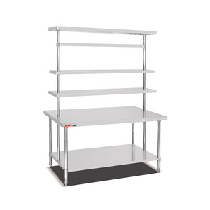 <span class=keywords><strong>Table</strong></span> de travail de restaurant <span class=keywords><strong>Table</strong></span> de travail de <span class=keywords><strong>chef</strong></span> plat commercial en acier inoxydable <span class=keywords><strong>Table</strong></span> de travail d'hôtel de cuisine avec équipement de restauration sous étagère - Product Image 5