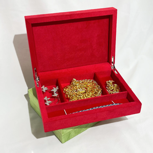 FORTE - Caja de Regalo de Terciopelo Personalizada de Alta Calidad para Joyería, Anillos y Collares, Personalizada con Logotipo - Product Image 6