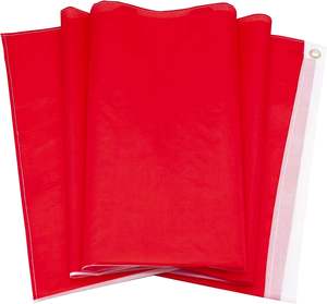 Bandera nacional indonesia de poliéster de 3x5 pies de espesor con ojales de latón - Product Image 5