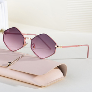 Gafas de Sol Polygon para Mujer, de Alta Gama, UV400, Sin Polarizar, Montura Completa, Nuevas 2025, Moda Europea y Americana, para Conducir, Viajar y Espectáculos - Product Image 2