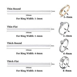 Varias herramientas de joyería duraderas, regulador de tamaño de anillo, ajustador de tamaño de anillo Invisible en espiral para ajuste de tamaño de anillo Suelto - Product Image 2