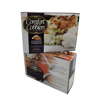 Meilleure vente emballage en carton recyclé de luxe pour céréales de petit-déjeuner boîte en papier biodégradable de haute qualité éponge imperméable haut de gamme