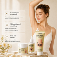 KORMESIC Crème Sérum Corporel Éclaircissant Blanchissant Aisselles Parties Intimes Réduit les Taches Foncées Unifie le Teint VC Marque Privée Personnalisée