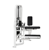 Équipement de fitness commercial réglable en acier, écologique et durable, pour l'entraînement de la force des jambes et des bras, avec système de charge par broche, pour exercices assis sur les jambes