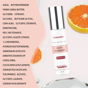 Crème de nuit <span class=keywords><strong>anti</strong></span>-pigmentation 50g, équilibrante, repulpante, unifiante, formule douce pour peaux sensibles, soin du visage - Product Image 3