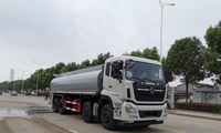 Camion-citerne de transport de liquides QTD Tianlong 8X4 neuf, 21 m³, 31 tonnes de charge utile, conduite à gauche, pour distribution d'eau purifiée