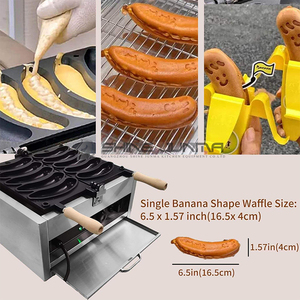 Tùy chỉnh LPG chuối <span class=keywords><strong>Waffle</strong></span> Pan Hướng dẫn sử dụng <span class=keywords><strong>Waffle</strong></span> maker gas thương mại <span class=keywords><strong>Waffle</strong></span> maker máy - Product Image 3