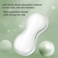 Repose-poignets ergonomique en silicone pour clavier et souris, coussin confortable et souple pour le jeu, le bureau, l'ordinateur portable