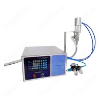 Machine de remplissage de liquide numérique à plateau semi-automatique HY-17C-P, distributeur de liquide à tête unique