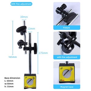 Đồng Hồ Chỉ Báo Kiểm Tra Mặt Số Giá Đỡ Đế Từ Tính Thông Dụng Đồng Hồ Chỉ Báo Độ Chính Xác Để Bàn Dụng Cụ Đo Trung Tâm - Product Image 4