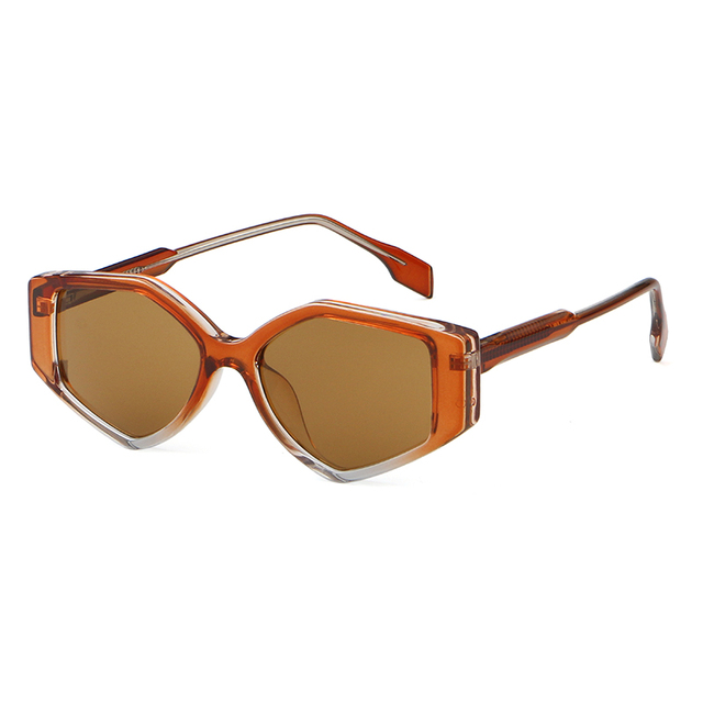 Wholesale Luxury Designer Multi Colors UV400 Durable Lightweight Full Rim Comfortable Trendy Unisex Sunglasses