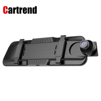 Écran CarPlay 4K Caméra de tableau de bord GPS WIFI Détecteur de radar Enregistreur vidéo 1080P Rétroviseur Moniteur de parc pour voitures Auto Electronics