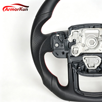 Volant en cuir avec poignée en cuir perforé classique pour Range Rover Sport L320 Upgrade