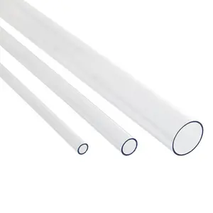 High quality long clear plastic tube10mm transparent clear polycarbonate tube custom diameter