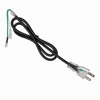 Steckdose 3-Pol-Stecker 125V AC Stromkabel Haushaltsgerät NEMA 5-15p USA UL-Zertifiziert