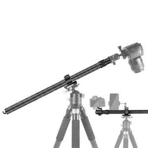 Thanh Ngang Máy Ảnh Tripod Bùng Nổ Cánh Tay Có Thể Mở rộng Đa-Góc Cột Rod Cánh Tay Cho Nhiếp Ảnh Tripod Monopod