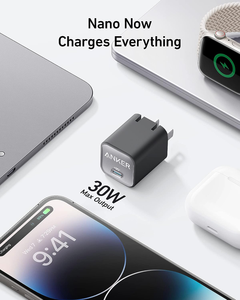 Anker USB C GaN 30W Charger (Nano 3) PIQ 3.0 Foldable Fast for 16 A2147 30W GaN Charger for 16 A2147 A2147 - Product Image 2