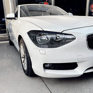 For BMW 1 Series F20 F21 2011-2014 Body Kit Auto <b>Head</b> Light Lamp Eyelids Eyebrow Headlight Decoration Car <b>Styling</b> Trim - Product Image 3
