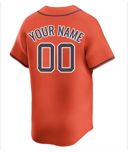 Aangepaste 2025 Mannen Plus Size Honkbal Jersey Ademende Effen Jersey Geborduurde Logo 'S #2 #27 #30 Jersey - Product Image 3